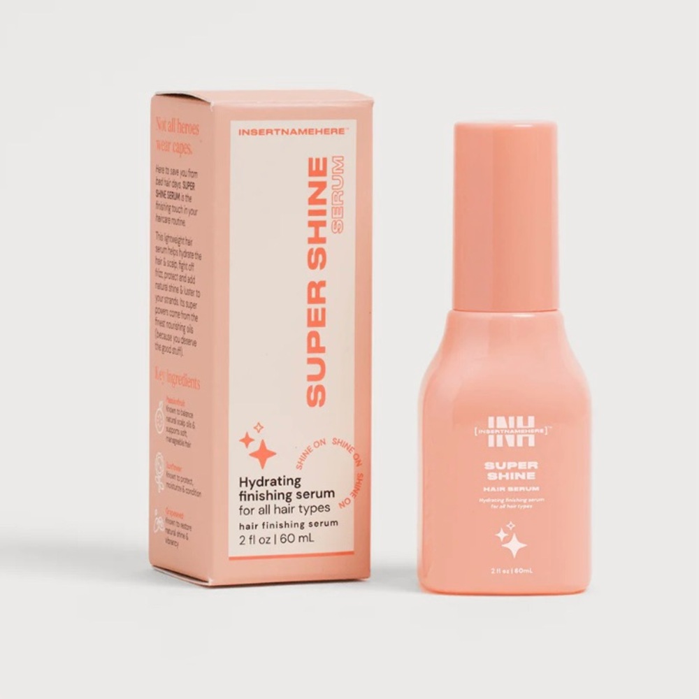 Insert Name Here, Hydrating Finishing Serum, Super Shine Hydrating Hair Serum